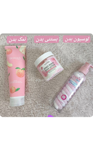 پک حمام لوسیون بستنی بدن روشن کننده و نرم کننده پوست بدن سادور + لوسیون بدن مارشمالو سادور 200 میل برند:
